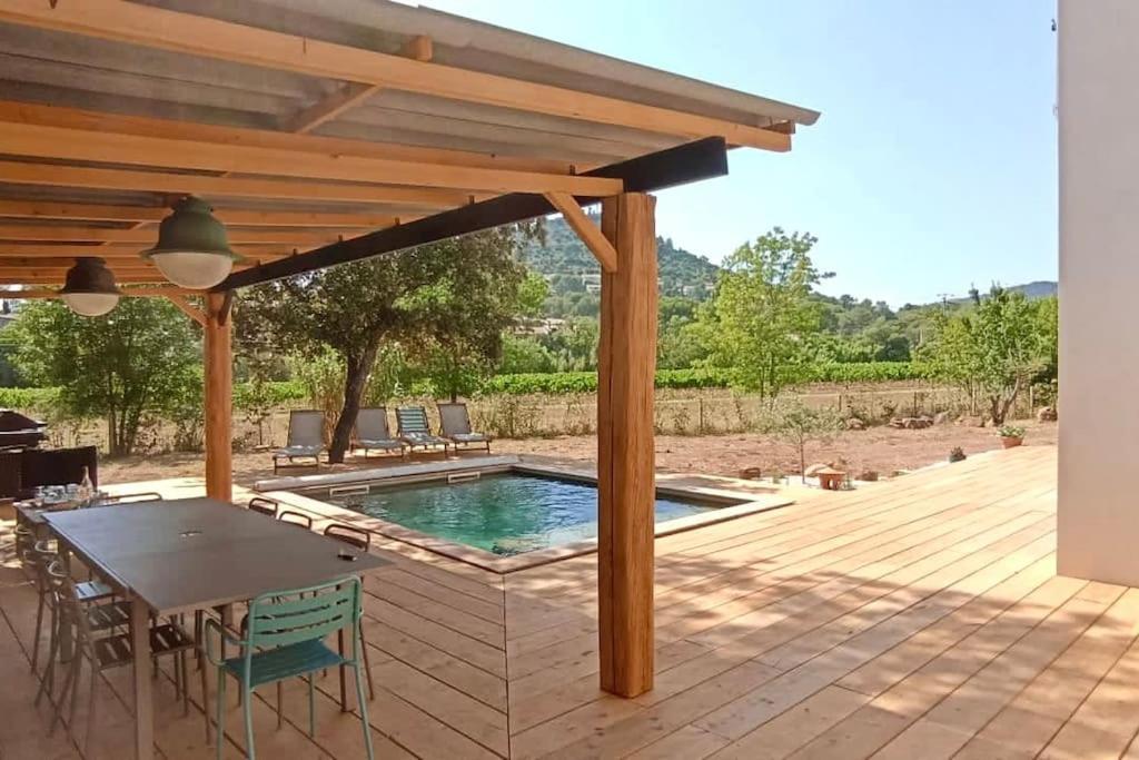 Superbe Villa Cadre Campagne Roquebrune-sur Argens Bagian luar foto