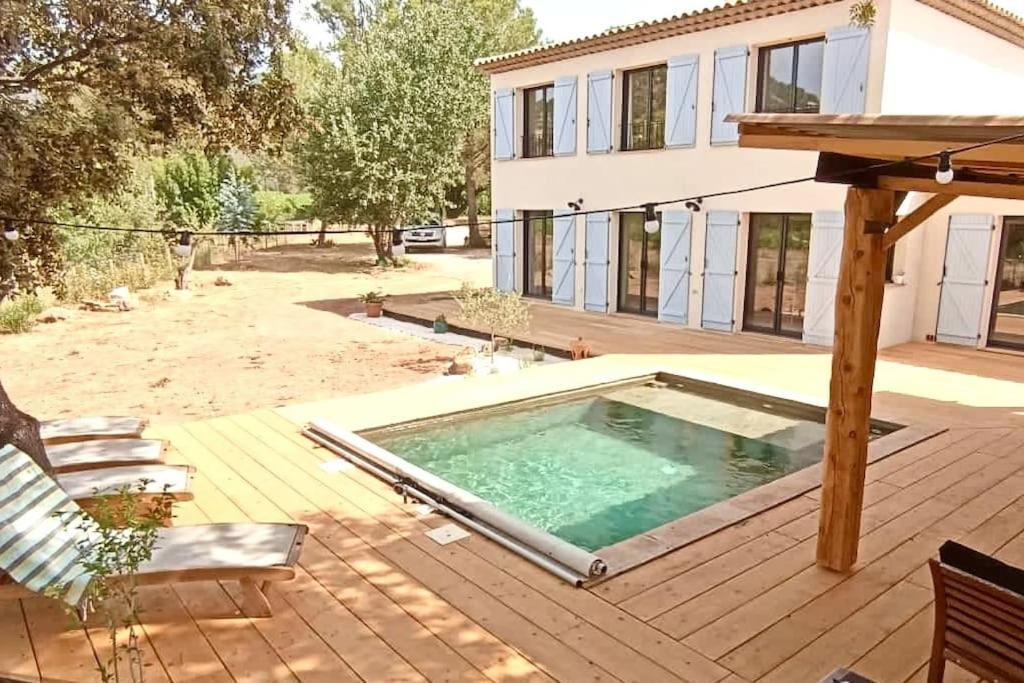 Superbe Villa Cadre Campagne Roquebrune-sur Argens Bagian luar foto